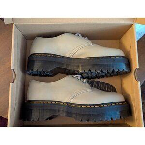 Dr. Martens 1461 Bex Smooth Leather Shoes in Warmed Stone